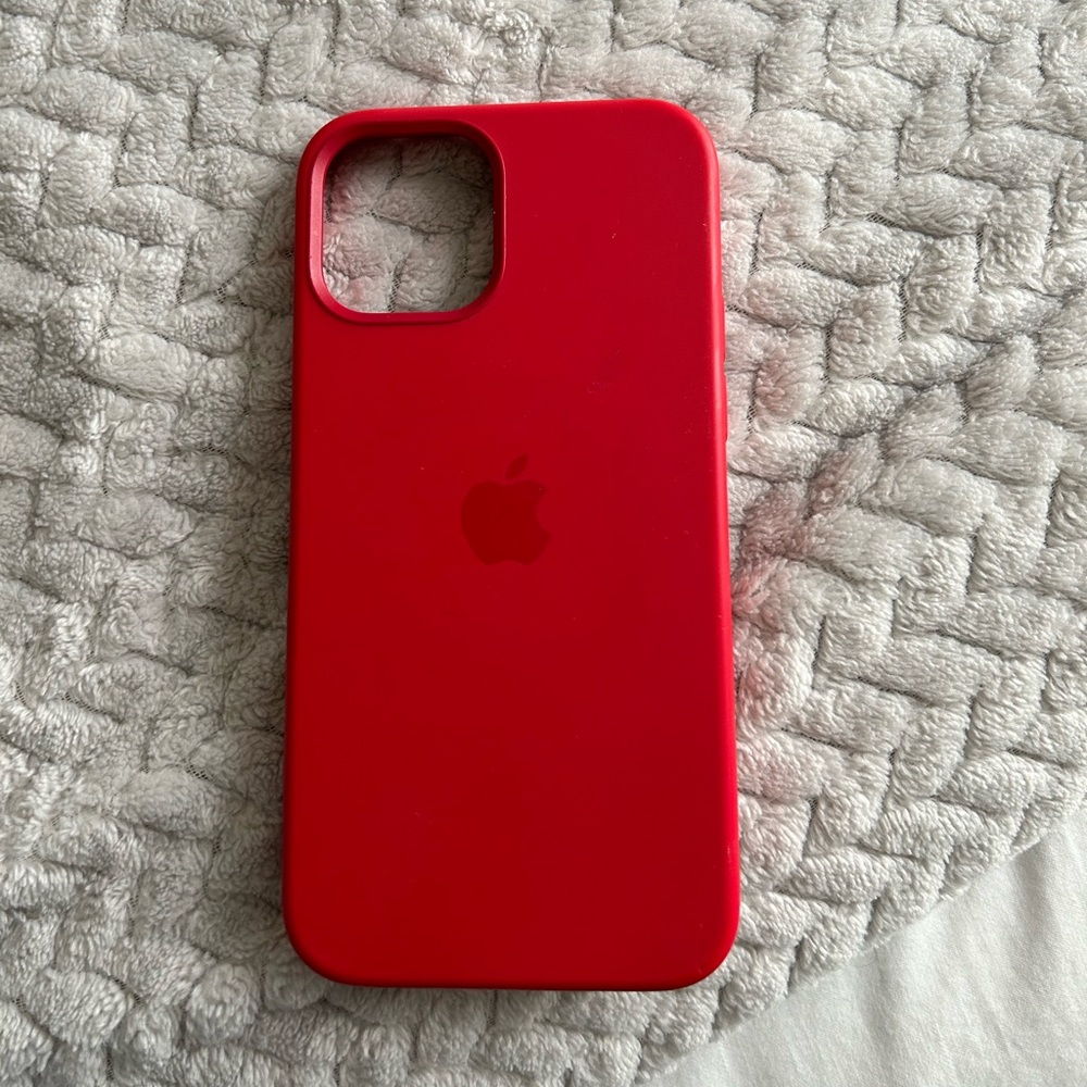 Apple silicone iPhone 12 case
